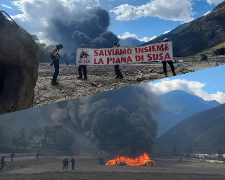 No Tav, ancora disordini in Valsusa. Autostrada bloccata dal corteo